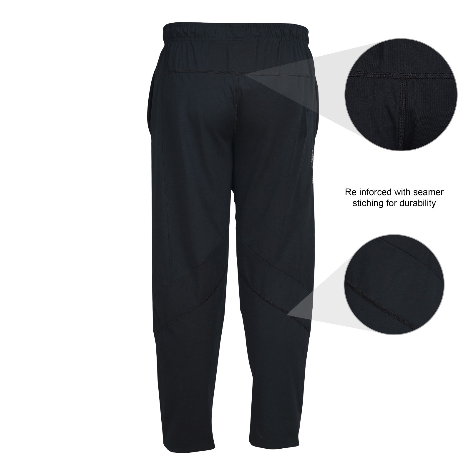 Lower Black adidas Flat Seamer - Image 4