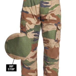 Ripstop Army Camouflage Cargo Pants for Army Personnel