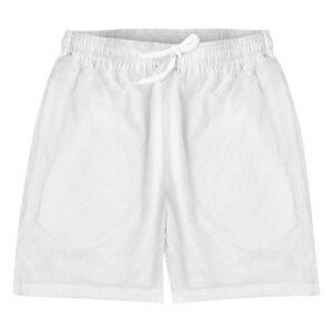 Army Shorts White Mesh Printed for Army Personnel