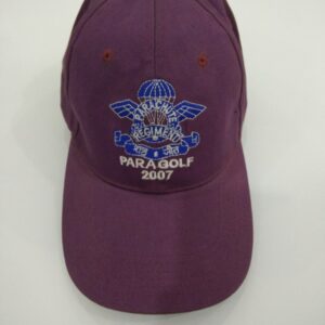 Premium Parachute Regiment Embroidered Cap (Maroon)