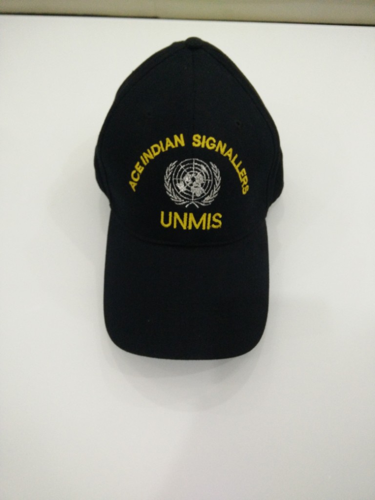 Premium Black UNMIS Embroidered Cap – Durable & Professional Outdoor Wear
