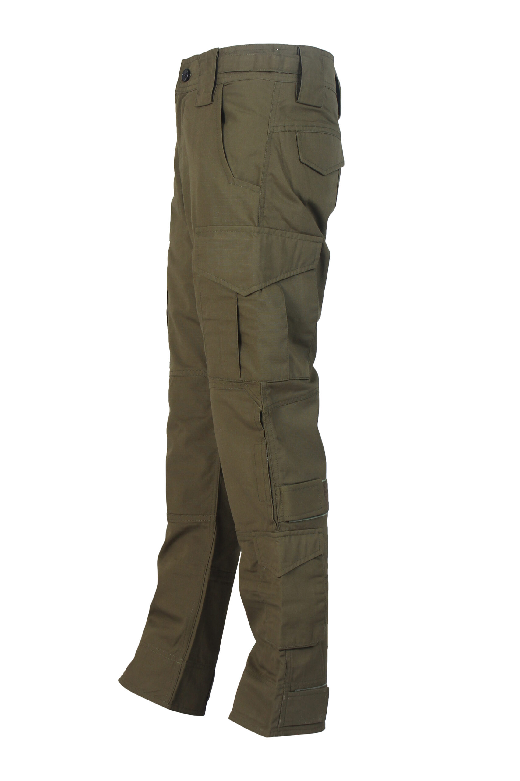 Men's Elite 8-Pocket Heavy-Duty Tactical Cargo Pants – Olive Drab - Image 7