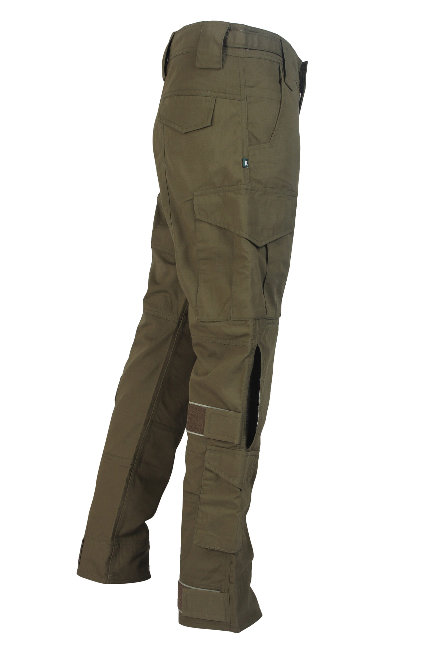 Men's Elite 8-Pocket Heavy-Duty Tactical Cargo Pants – Olive Drab - Image 4