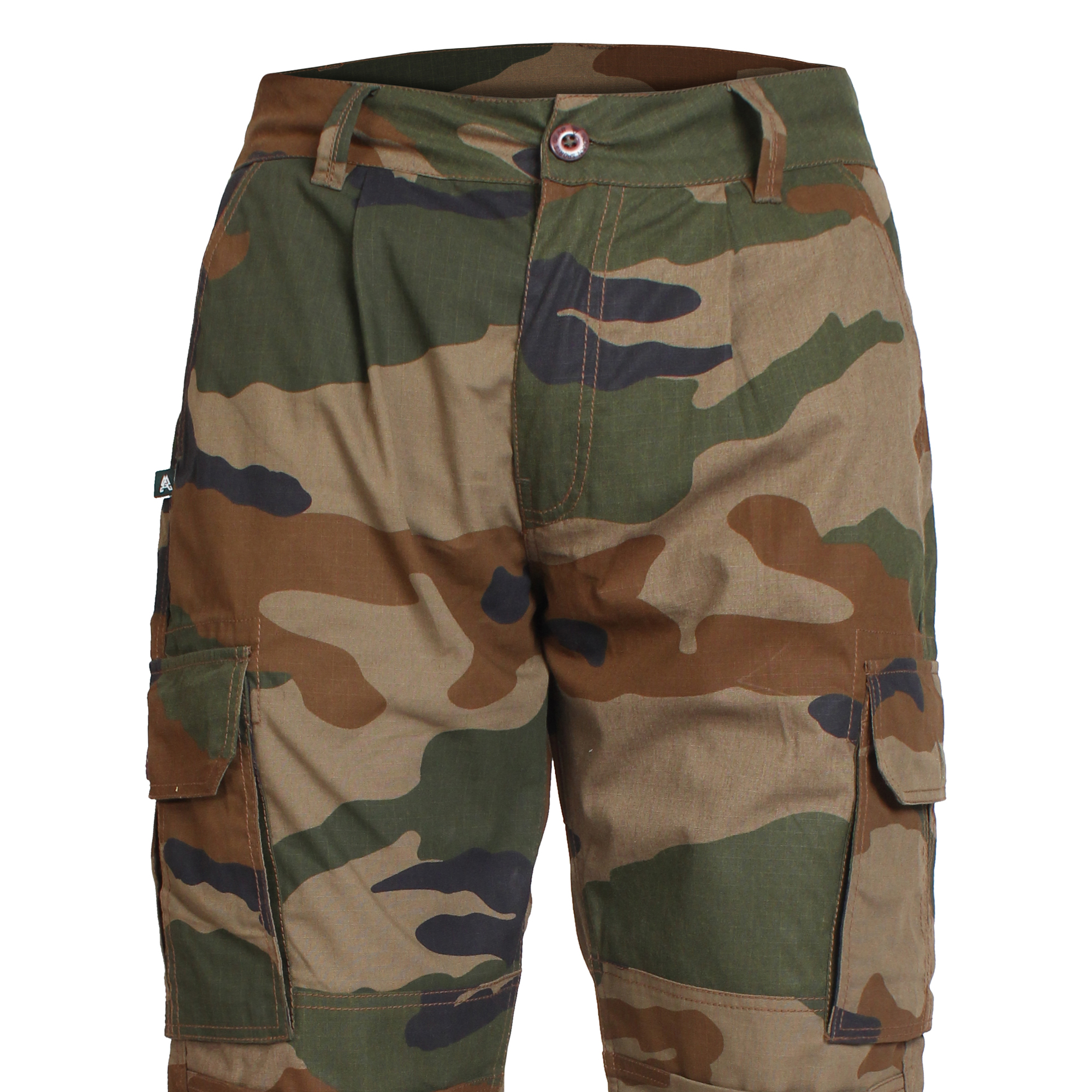 Men's Indian Army Camouflage Ripstop Tactical Cargo Pants – Woodland Camo - Image 6